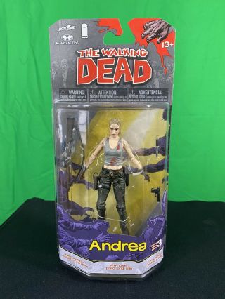 Mcfarlane Toys The Walking Dead Comic Series 3 Andrea Action Figure