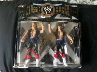 Wwe Classic Superstars Ricky Morton And Robert Gibson Signed Action Figures