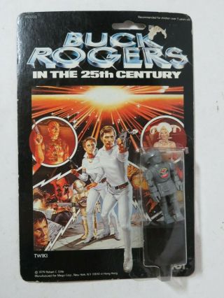 Hard To Find 1979 Mego Corp Buck Rogers 25th Century Twiki Action Figure Nip