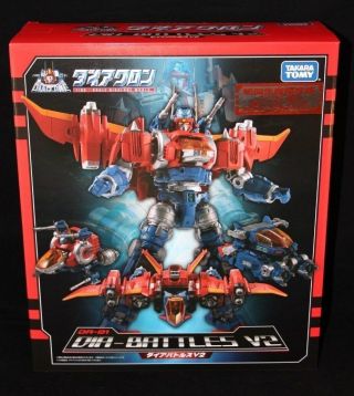Transformers Takara Diaclone Dia - Battles Da - 01 V2 Authentic Limited Version