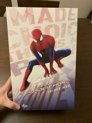 Hot Toys The Spider - Man 2 1/6 Scale Figure (opened)