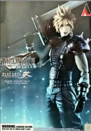 1 Play Arts Kai Cloud Strife Final Fantasy Vii Remake Action Authentic