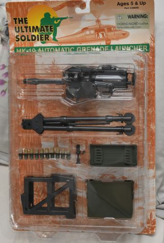 1999 Mk - 19 Automatic Grenade Launcher 1/6 The Ultimate Soldier 21st Century Toys