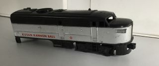 Kmt - Kusan Kannon Ball W/red Kannonball - Black - Kusan Model Trains Rr