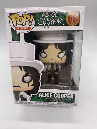 Funko Pop Rocks Alice Cooper (box)
