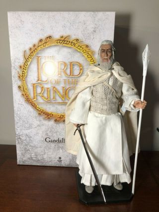 Asmus Gandalf The White 1/6 Hot Toys Lord Of The Rings Incomplete The Hobbit