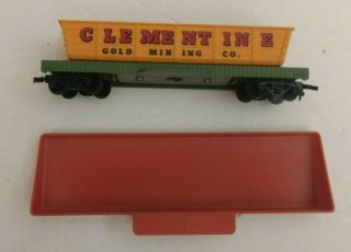Ho Scale Tyco Clementine Gold Mining Dump Car With The Dump Station