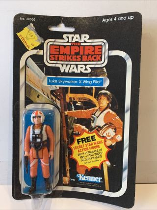 Star Wars Luke Skywalker X - Wing Pilot 1980 Kenner Vintage Action Figure