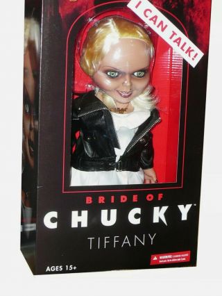 Bride Of Chucky Talking Tiffany 15 " Mega Scale Doll Sound Child 