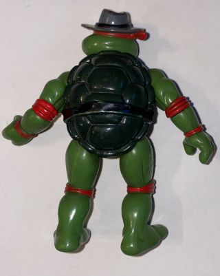 BROKEN Hat Undercover Raphael Figure Teenage Mutant Ninja Turtles 1994 2