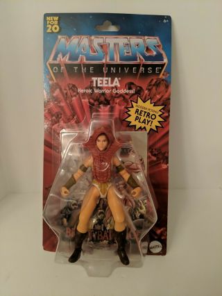 Nib 2020 Masters Of The Universe Origins Walmart He - Man Teela Motu