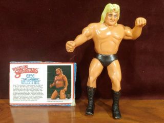 1985 Ljn Titan Sports Wwf Wrestling Superstars Greg " The Hammer " Valentine