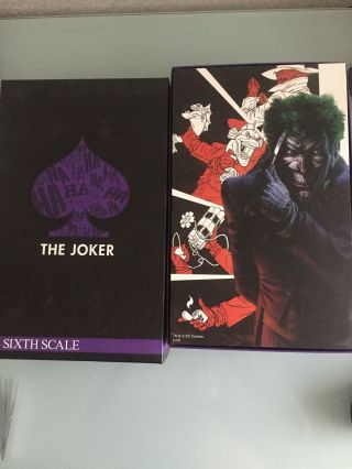 The Joker Dc Comics Sideshow Collectibles 1/6 Scale Batman The Killing Joke