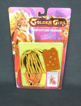 1984 Golden Girl & Guardians Of The Gemstones Forest Fantasy Wild One Clothes