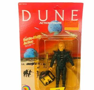 Feyd Sting Cat Dune Action Figure Toy 1984 Ljn Moc Battle Matic Vtg Sandworm
