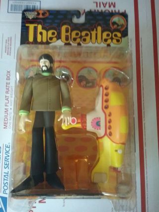 Mcfarlane Toys The Beatles Yellow Submarine Figures George Submarine 1999