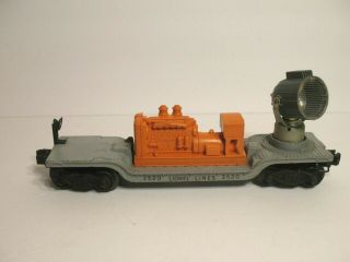 LIONEL 3520 OPERATING SEARCHLIGHT CAR WITH OB 2