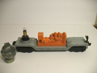 LIONEL 3520 OPERATING SEARCHLIGHT CAR WITH OB 3