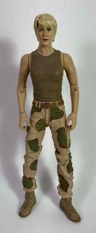Diamond Select Toys Stargate Sg1 Desert Combat Samantha Carter Figure Loose
