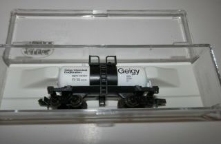 Atlas N Scale Geigy Chemical 88383 Beercan Tank Car 3251