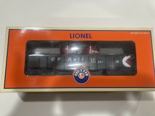 Nib Lionel 6 - 26332 Cp Rail Gondola With Canisters