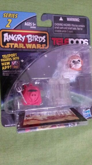 Hasbro Rovio Star Wars Angry Birds Telepods Wicket Bird & Royal Guard Pig