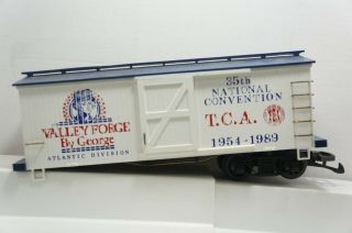 Kalamazoo G Scale/gauge 35th National Tca Convention Vallyforge Boxcar 1954 - 1989
