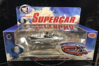 Gerry Andersons Supercar Rare B&w Mib Product Enterprise Diecast