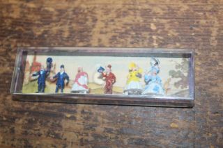 Vintage Merten Ho Miniature Figures 19th Century Men & Women 2162,  Pics