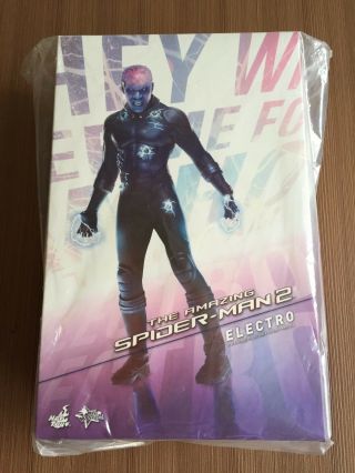 Hot Toys Mms 246 Spiderman Spider - Man 2 Electro 12 Inch Action Figure
