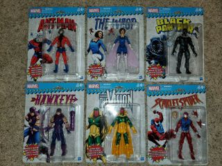 Marvel Legends Vintage Retro Wave 2 Complete Set Of 6 Figures