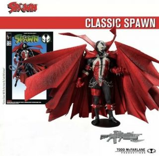 Spawn Action Figure & Comic Remastered Pre - Order Kickstarter Classic Version