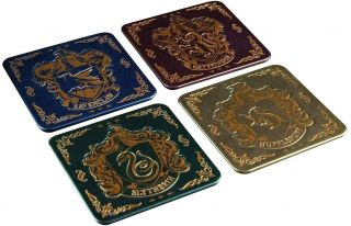 Harry Potter Metal House Crest Coasters Paladone