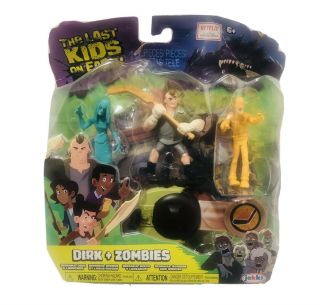 The Last Kids On Earth Dirk,  Zombies Figure 3 - Pack - (e6)