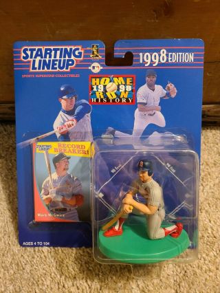 1998 Starting Lineup Mark Mcgwire St Louis Cardinals Action Figure Kenner Mlb
