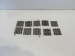 Atlas,  Ho Scale Snap Track,  10 Sections Per Order,  1 1/4 " Nickel,  (z5 - Box 13)