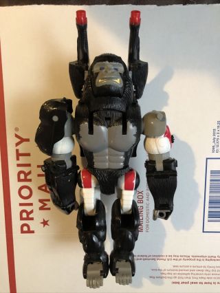 Transformers Beast Wars Optimus Primal Prime Gorilla Figure 1996 Not Complete