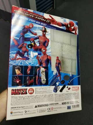 Marvel Medicom The Spider - Man Deluxe DX Figure Set MAFEX 3