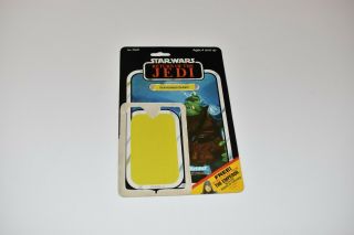 Vintage Star Wars Rotj 1983 Gamorrean Guard 65 Card Back Only