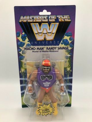 Mattel Masters Of The Wwe Universe - Macho Man Randy Savage Figure