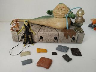 Star Wars Legacy 2010 Walmart Exclusive Jabba The Hutt Playset With Oola
