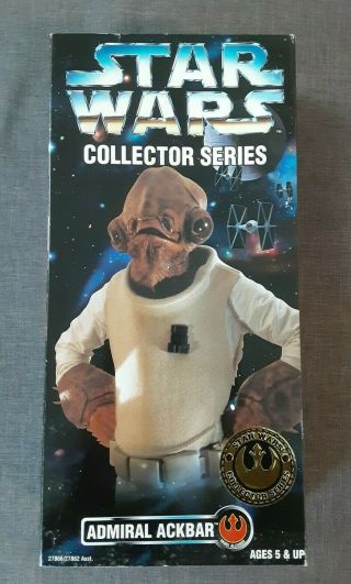Kenner Hasbro Star Wars Collector Series 12 " Admiral Ackbar