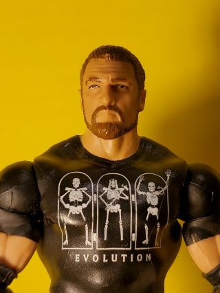 2011 Wwe Hhh Triple H Evolution Shirt Basic Series Wresting Action Figure Euc
