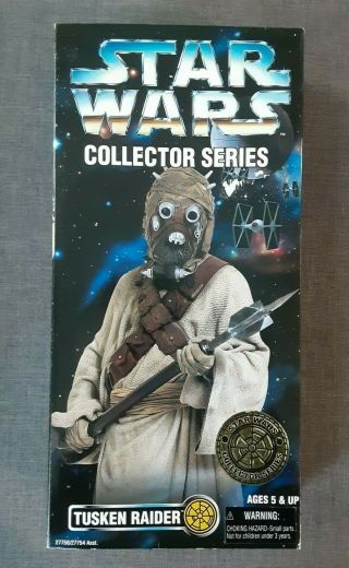 Kenner Hasbro Star Wars Collector Series 12 " Tuskan Raider