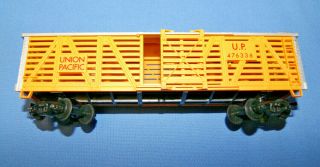 Life - Like Ho Scale Gauge Model Railroad Train Box Car Up Union Pacific Rr