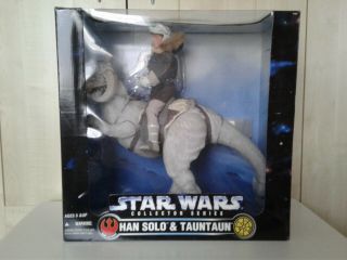 Vintage Star Wars 1997 12 Inch Han Solo And Taun Taun Boxed