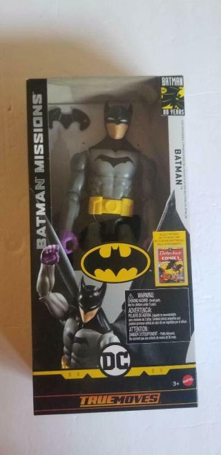 Batman Missions 80 Years 12 " True Moves Dc First Appearance Mini Detective Comic