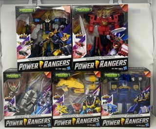 Power Rangers Beast Morphers Converting Zords Ultrazord Megazord Complete Set