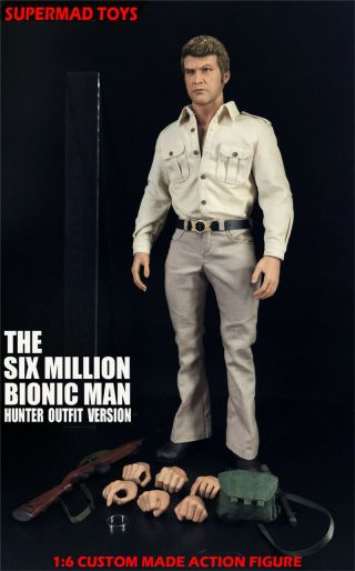 Supermad Toys The Six Million Dollar Bionic Hunter 1/6 Figure Toy