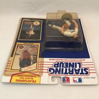 1990 Nolan Ryan Starting Lineup Texas Rangers Baseball Kenner SLU 3